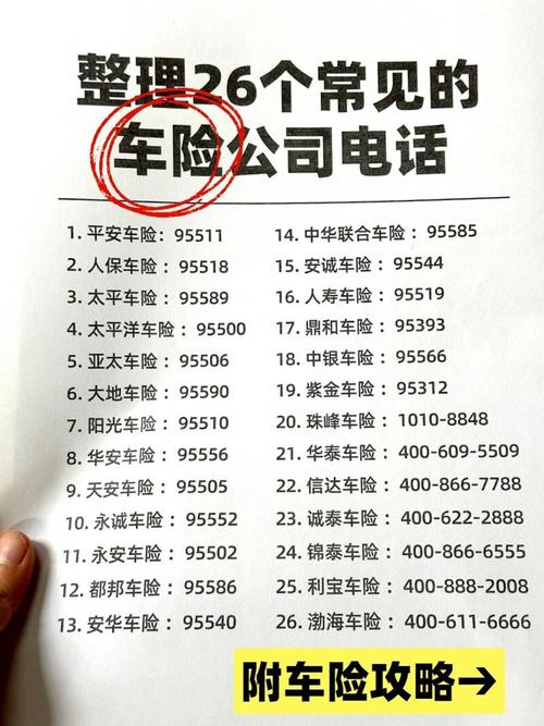 十大不靠谱的车险公司(口碑好的车险公司有哪些)